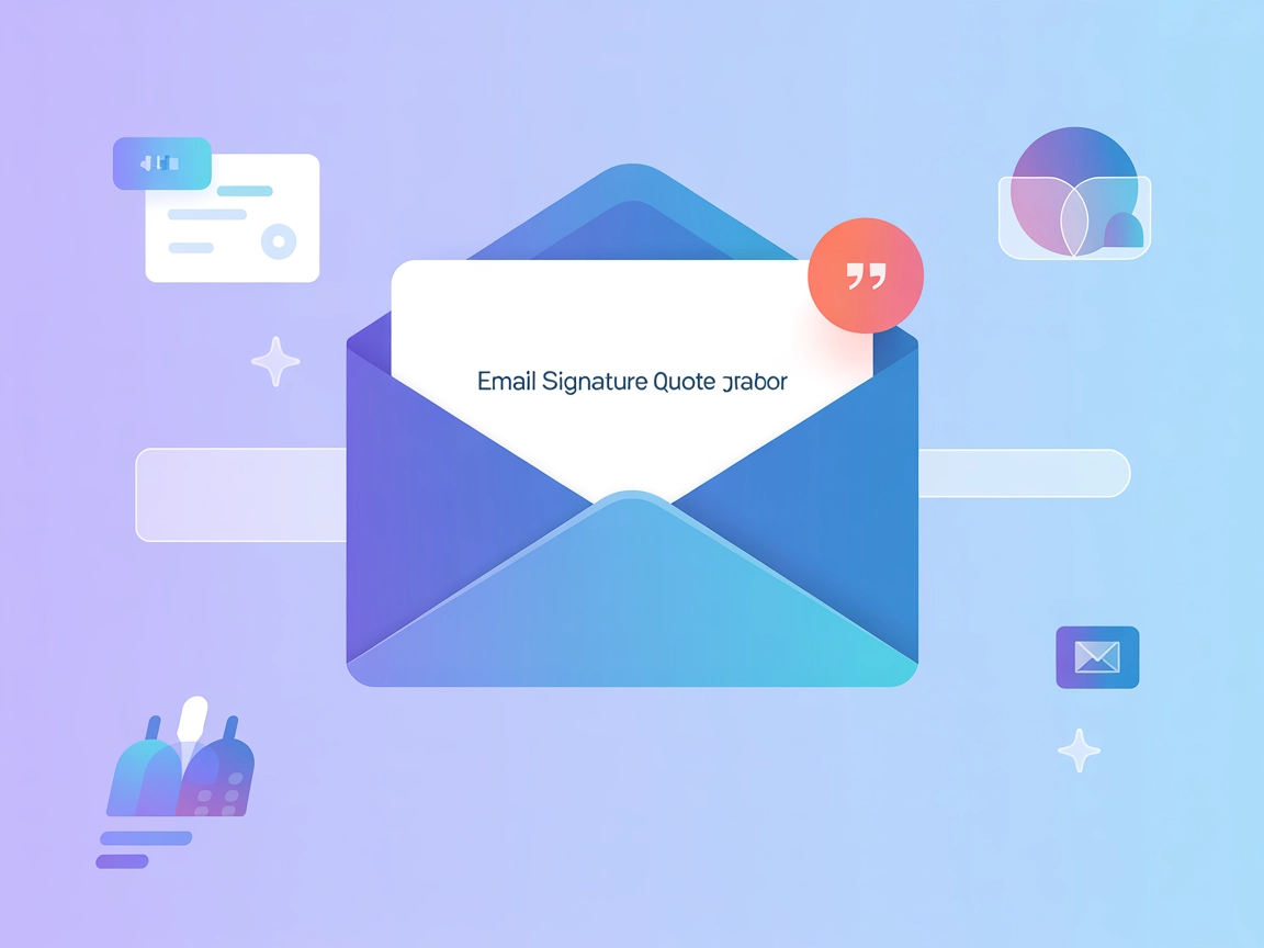 Generator cytatów do podpisu e-mail generowany przez AI