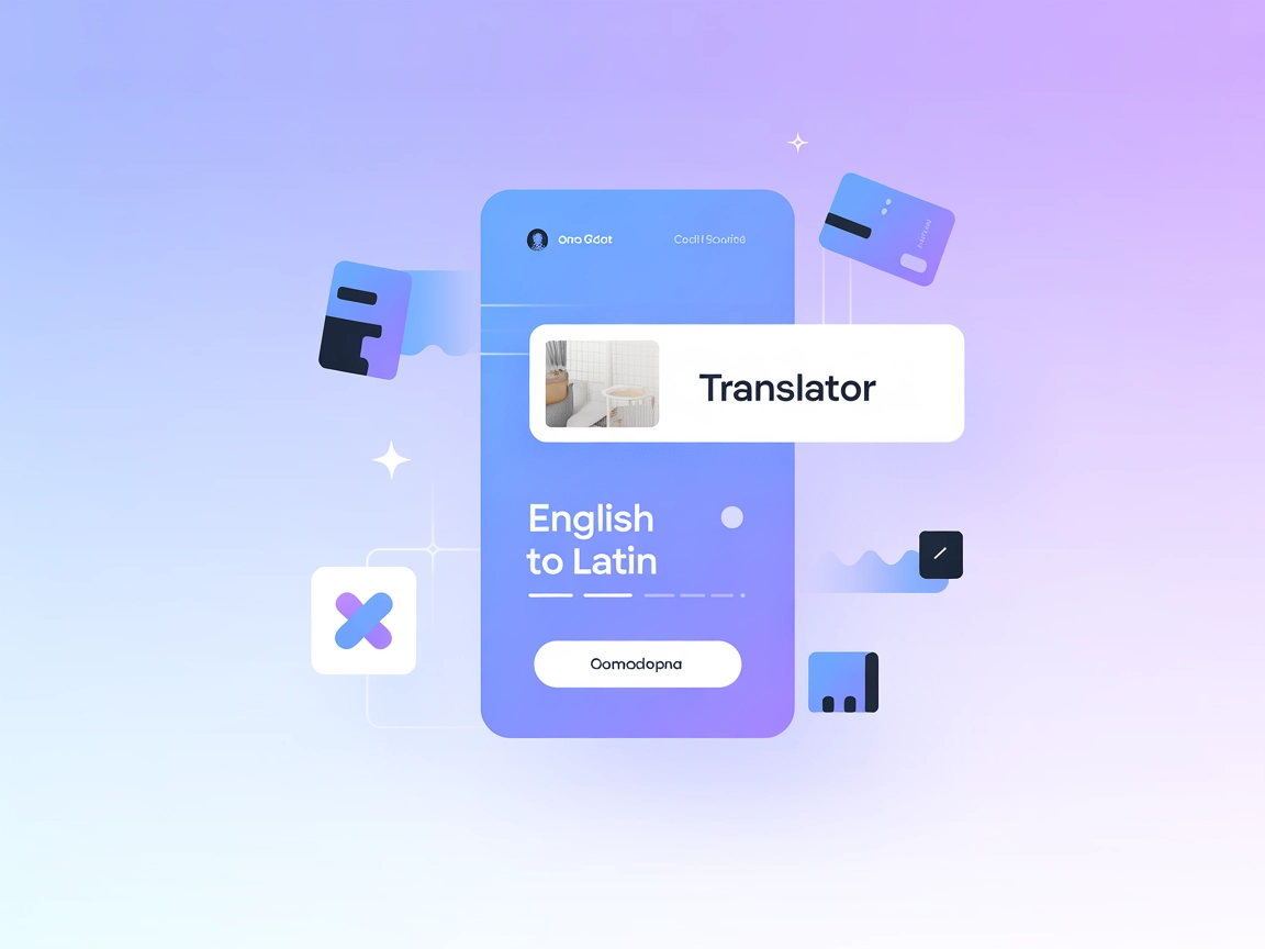 Englisch-zu-Latein KI-Übersetzer