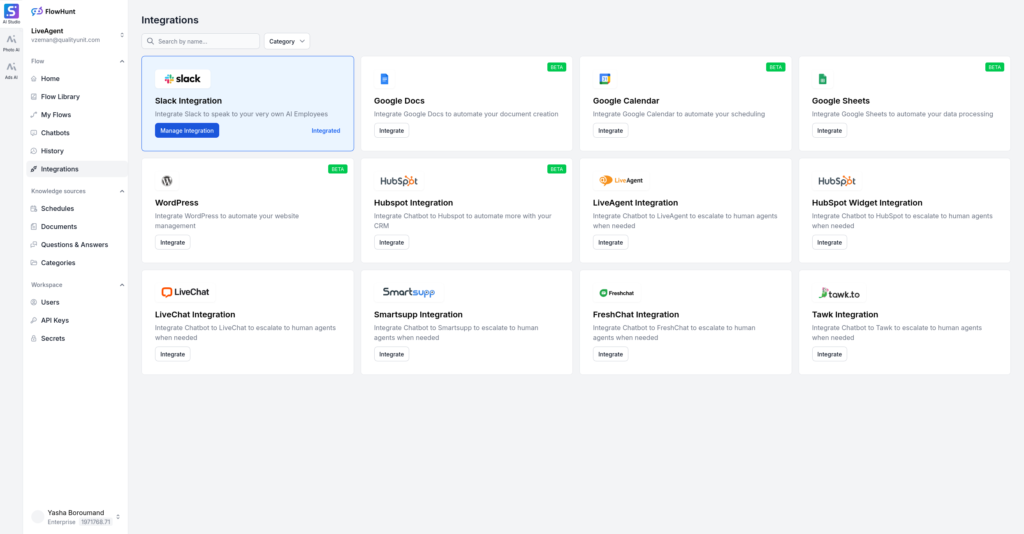 Hubspot integratie installatieproces