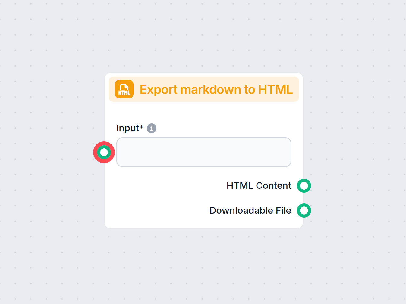 Export do HTML