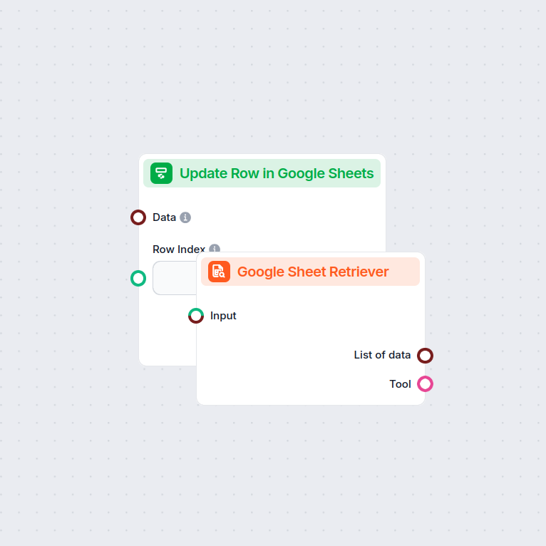Récupération de données Google Sheets