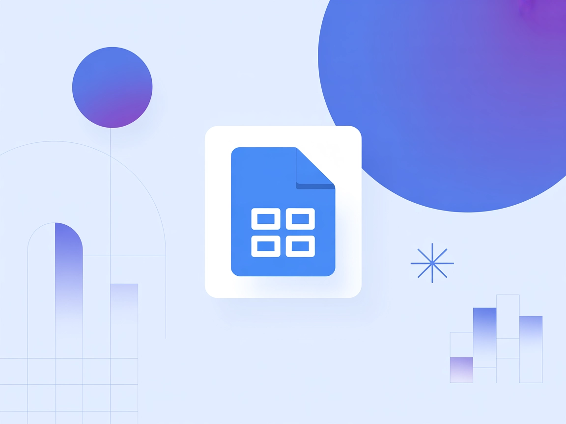 Intégration Google Sheets